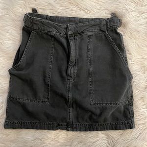 Free People Cargo Mini Skirt Size 6